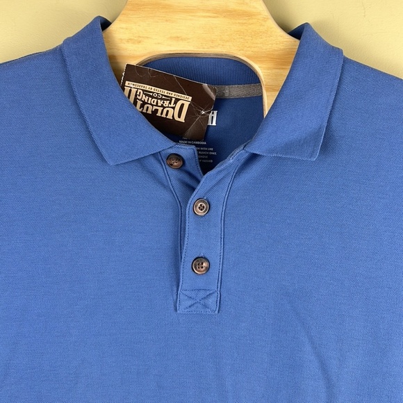 Duluth men’s blue polo shirt size XLT - Picture 2 of 8